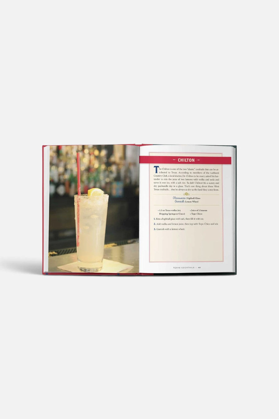 Texas Cocktails: Over 100 Recipes Inspired by the Lone Star State – detail