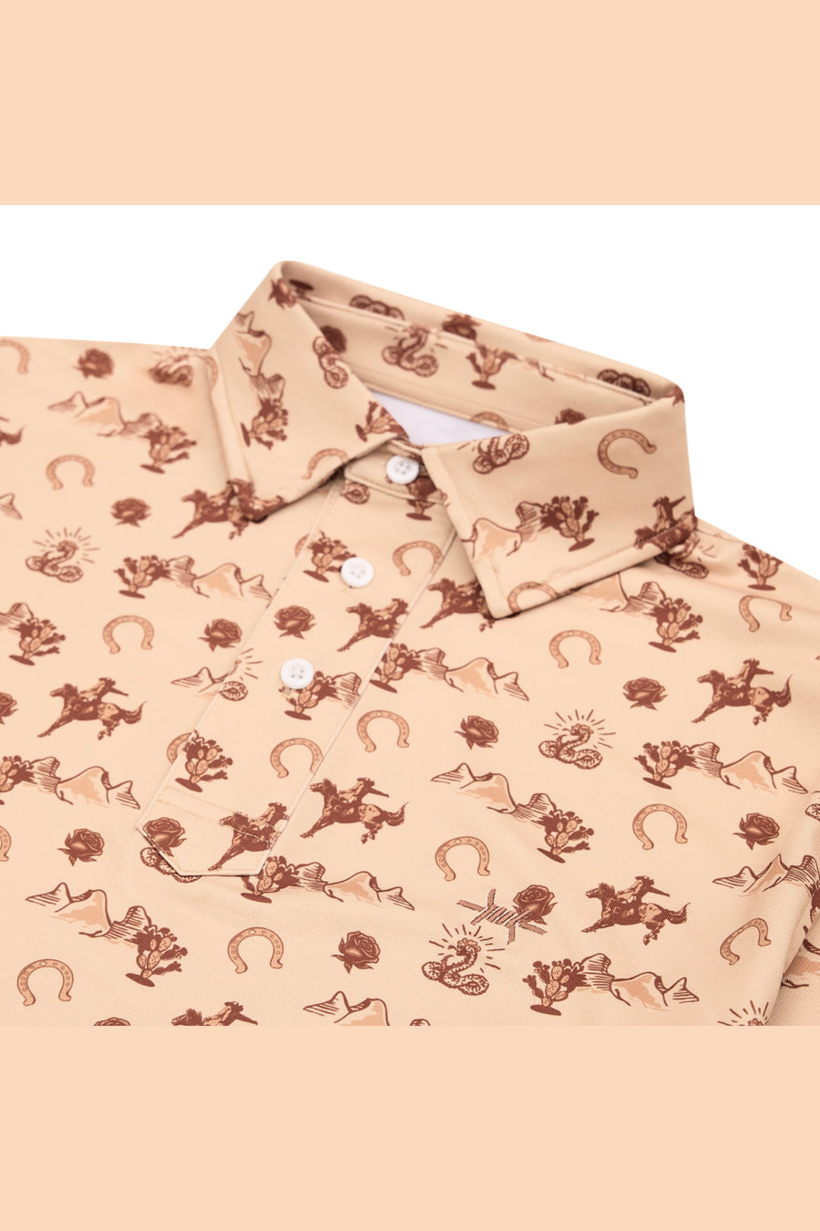 Texas Standard Traditions Polo in Badlands – detail