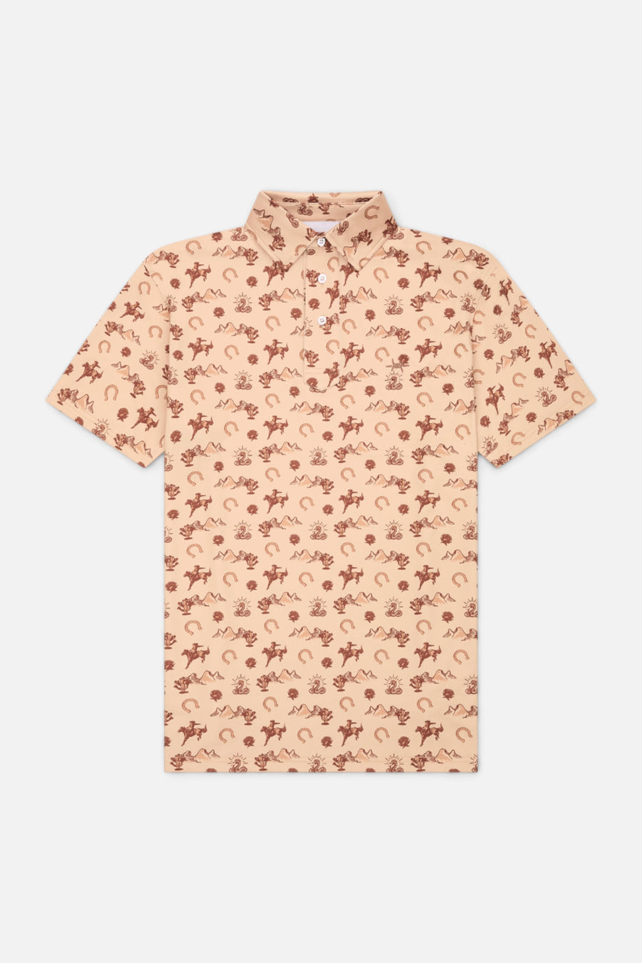 Texas Standard Traditions Polo in Badlands – front view