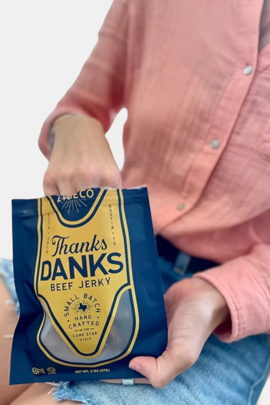 Thanks Danks Zydeco Jerky – detail