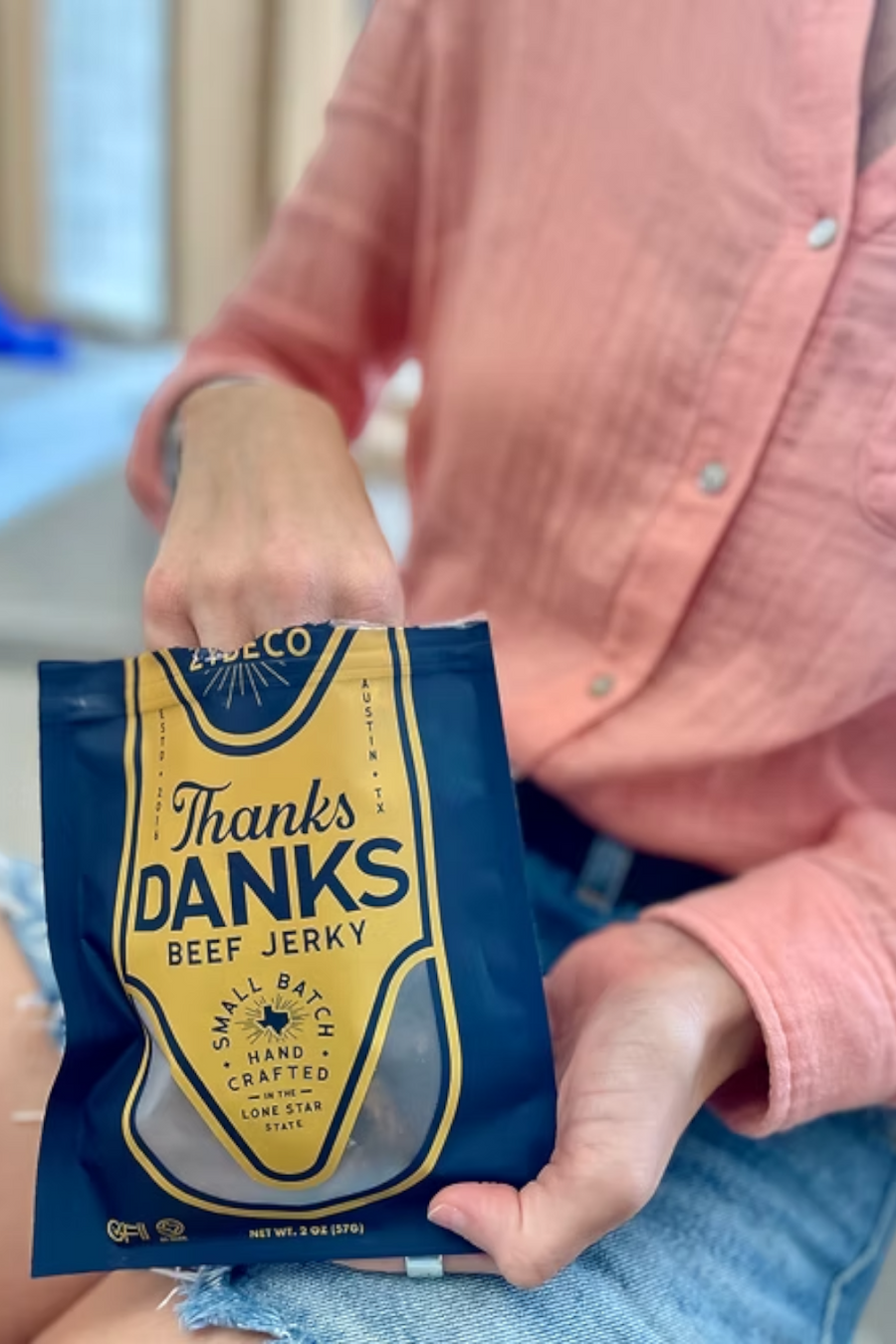 Thanks Danks Zydeco Jerky – detail