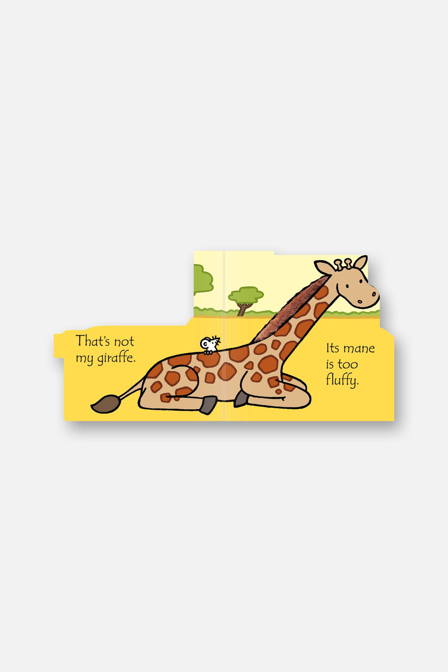 That's Not My Giraffe Children's Book – back view