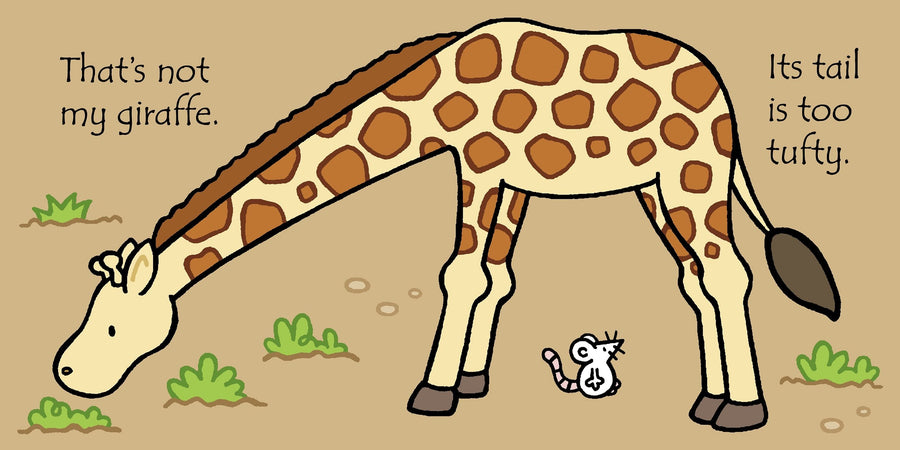 That's Not My Giraffe Children's Book – detail