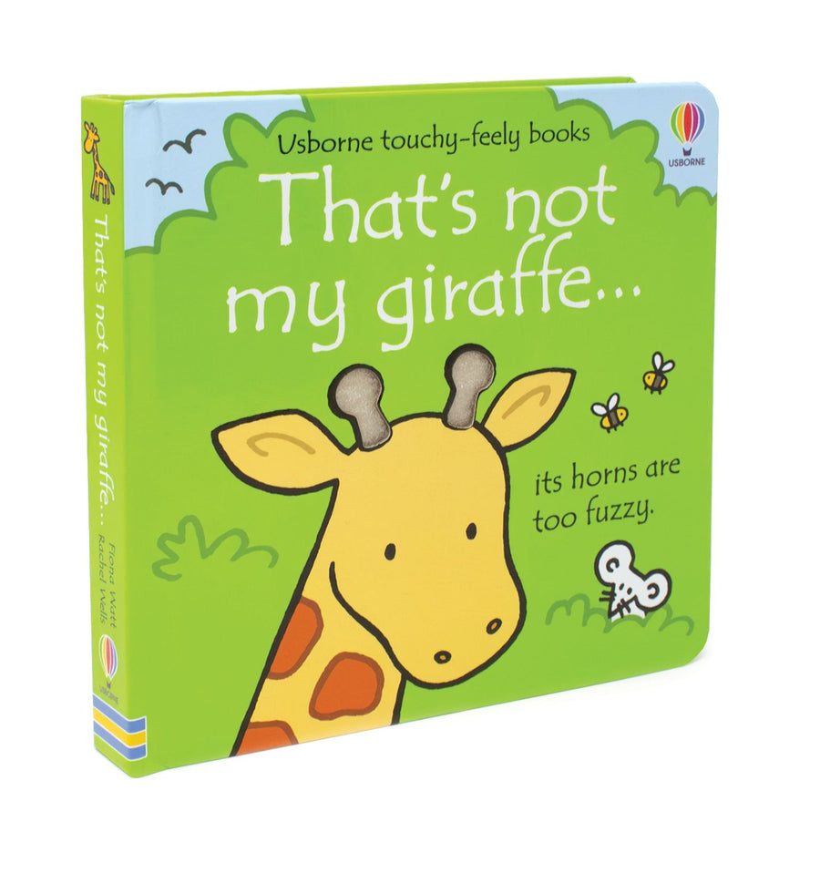 That's Not My Giraffe Children's Book – flat lay