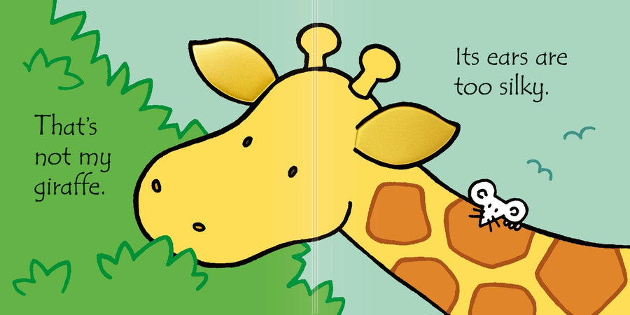 That's Not My Giraffe Children's Book – side view