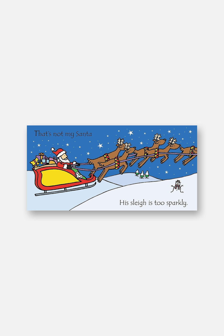 That's Not My Santa. – detail