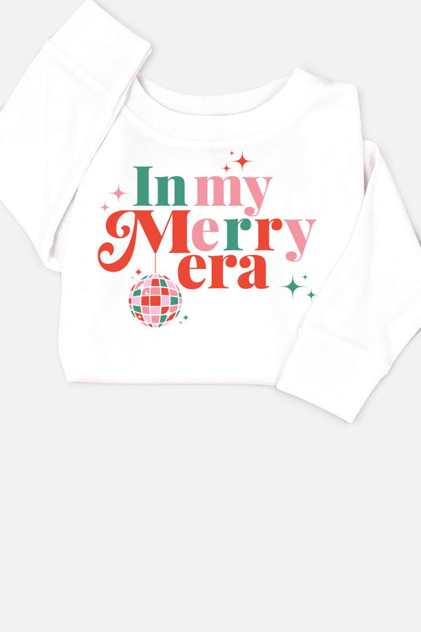 The Babe Co. In My Merry Era Christmas Short Sleeve Tee
