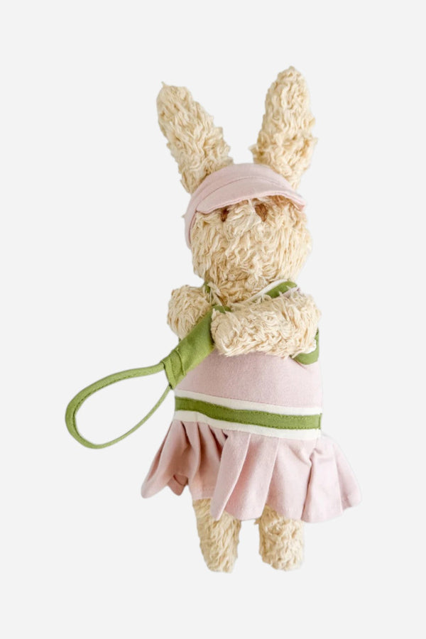 The Blueberry Hill Ruby Bunny Pickleball Plush Toy