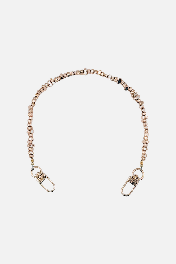 The Caep Halo Phone Wristlet in Silver & Gold