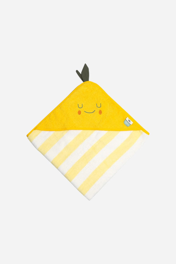 The Cotton Cloud Terry Cotton Kid Hooded Towel Lola Lemon