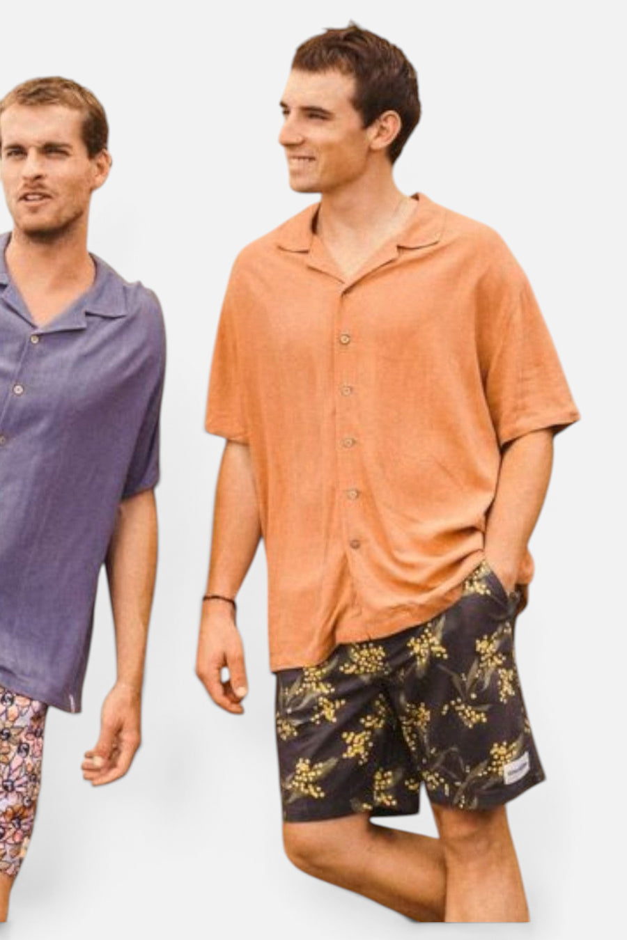 The Critical Slide Society Ernie Resort Shirt in Dark Peach – alternate