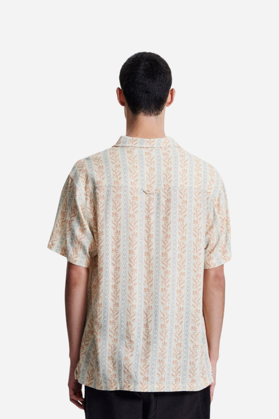 The Critical Slide Society Gravity Short Sleeve Shirt in Ecru – side view