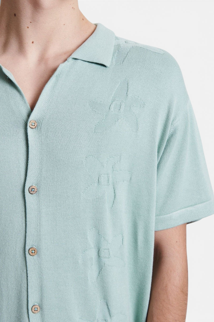 The Critical Slide Society Seeker Polo in Moss – alternate