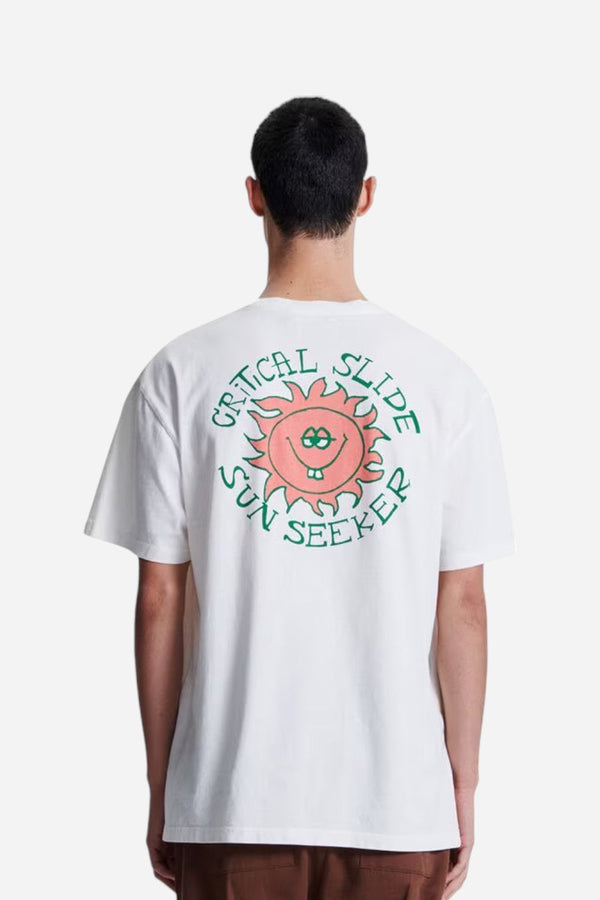 The Critical Slide Society Seeker T-Shirt in Vintage White