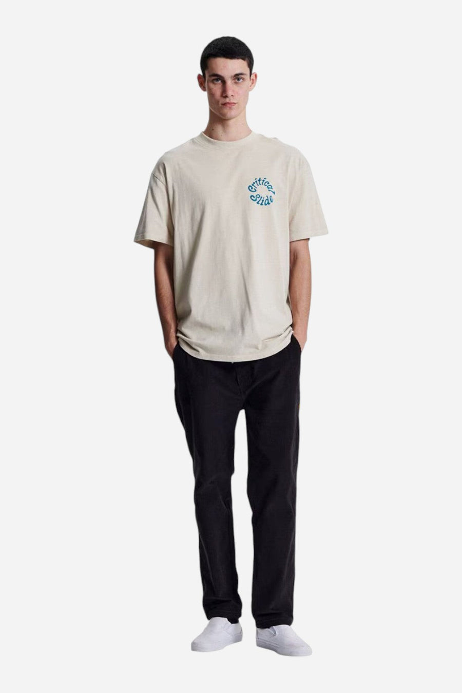 The Critical Slide Society Short Supply T-Shirt in Bone – alternate