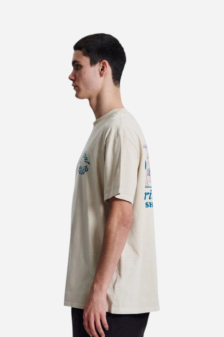 The Critical Slide Society Short Supply T-Shirt in Bone – alternate