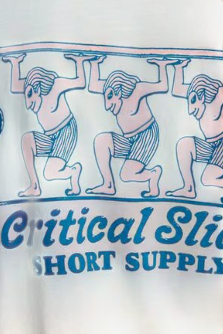 The Critical Slide Society Short Supply T-Shirt in Bone – back view