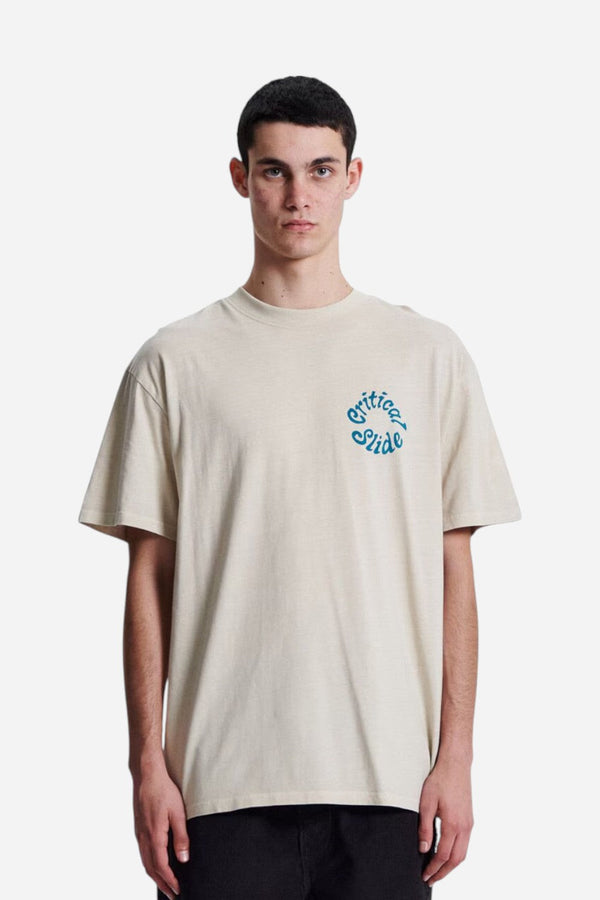 The Critical Slide Society Short Supply T-Shirt in Bone