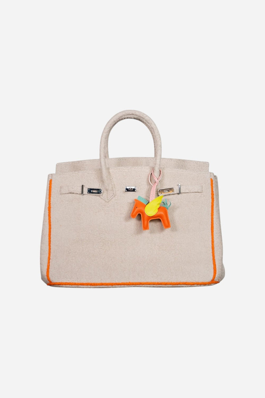 The Hamptons Terry Cloth Tote Bag – back view