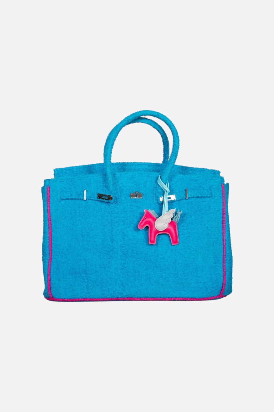 The Hamptons Terry Cloth Tote Bag – side view
