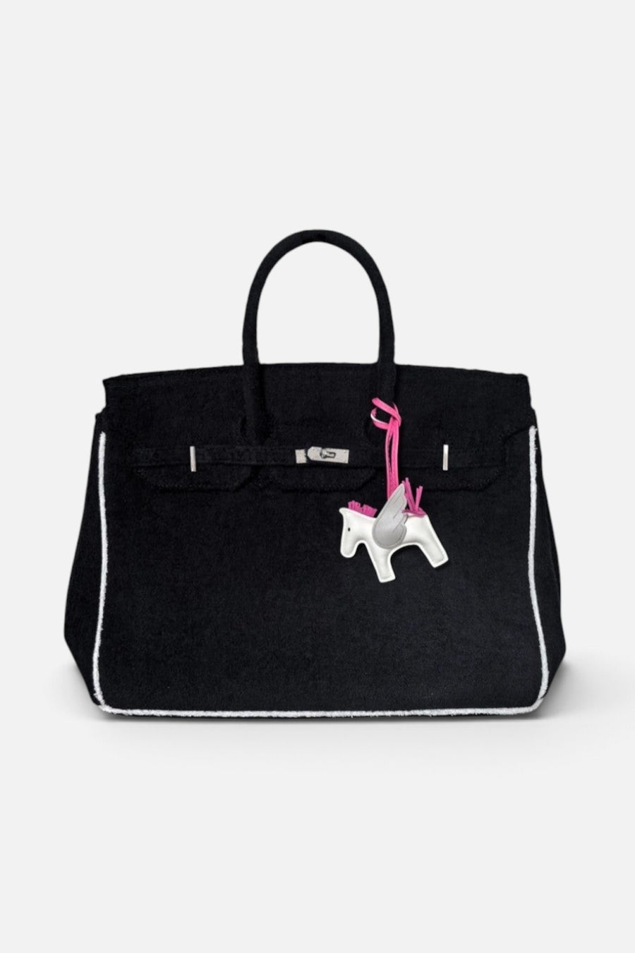 The Hamptons Terry Cloth Tote Bag – front view