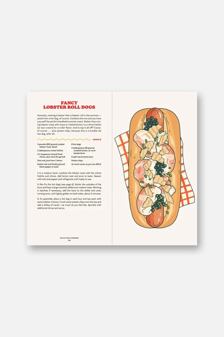 The Hot Dog Cookbook By Farideh Sadeghin – alternate