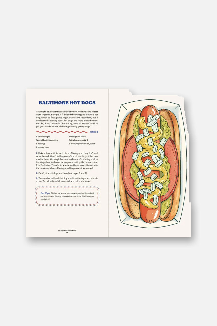 The Hot Dog Cookbook By Farideh Sadeghin – detail