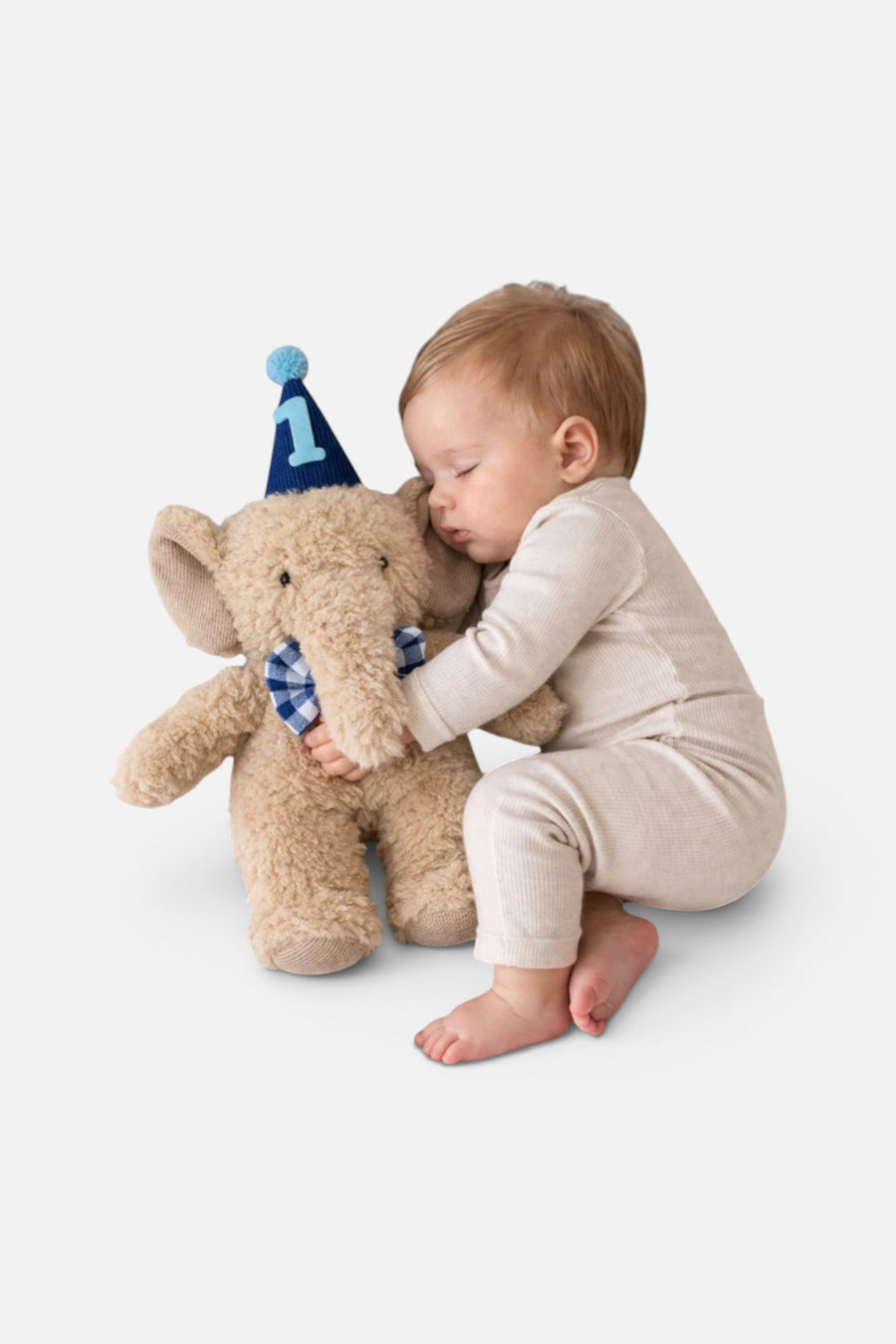 The Little Dog Laughed Harold The Party Elephant Plush Toy – back view