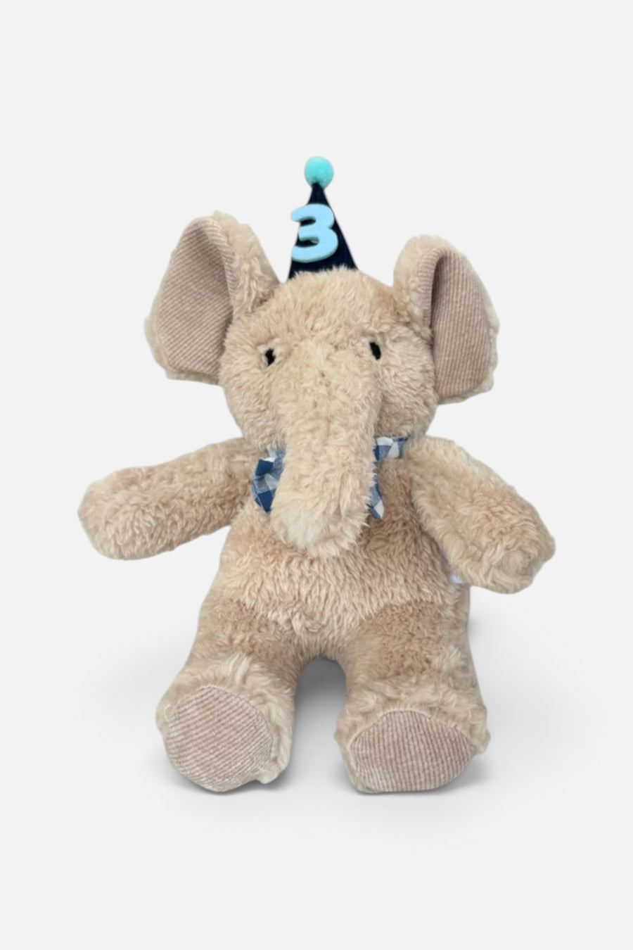 The Little Dog Laughed Harold The Party Elephant Plush Toy – side view