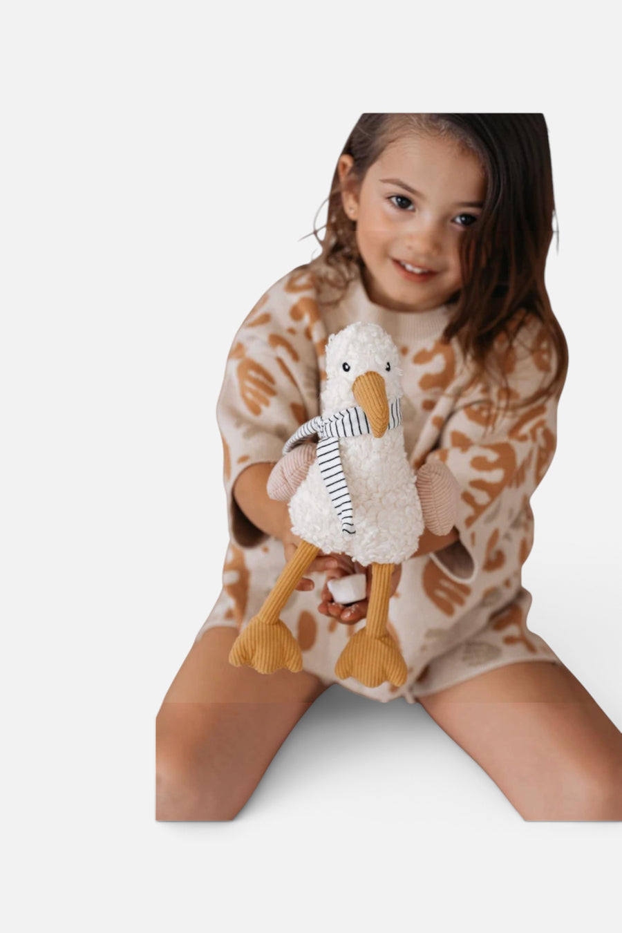 The Little Dog Laughed Nancy Seagull Plush Toy – detail