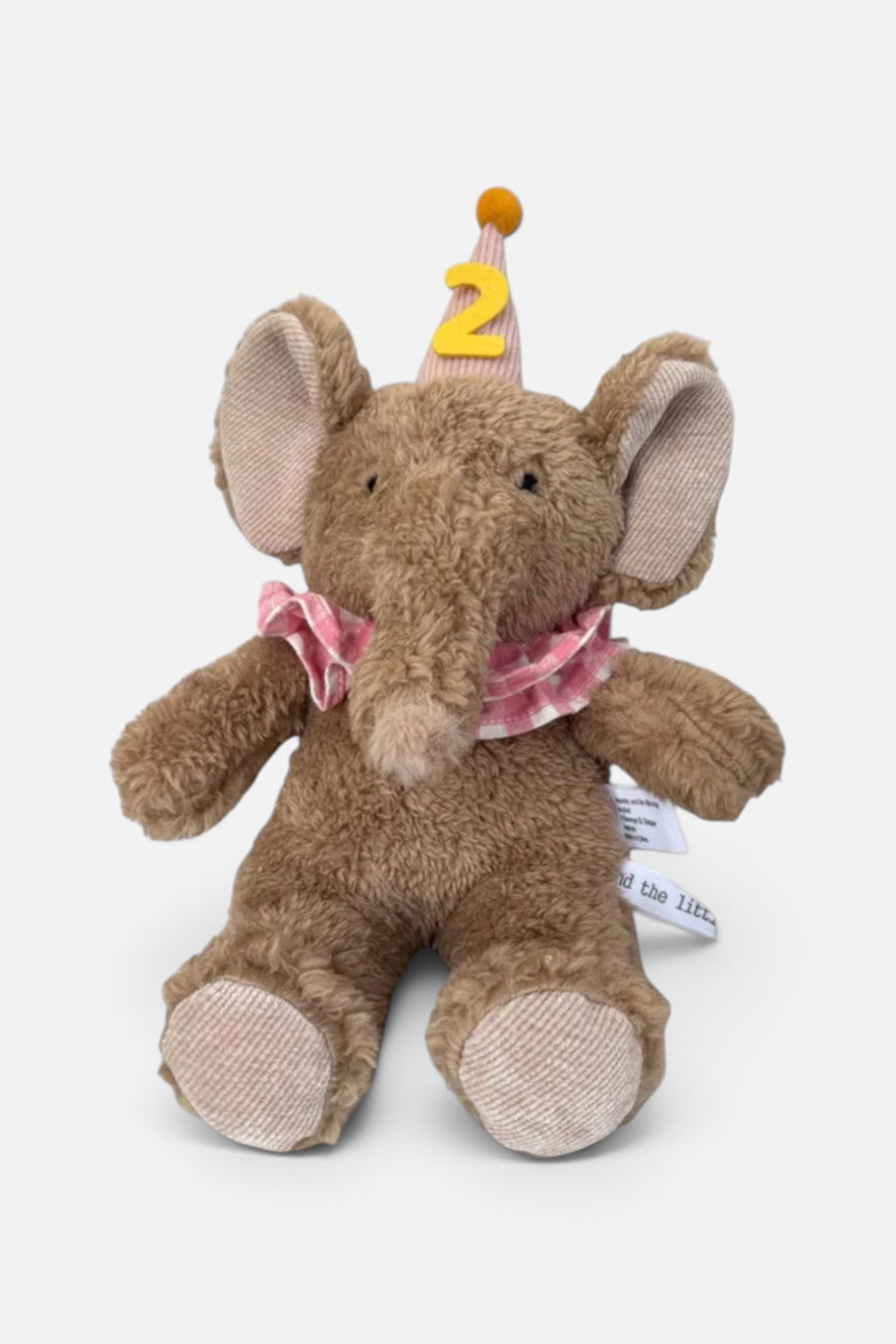The Little Dog Laughed Priscilla The Party Elephant Plush Toy – detail