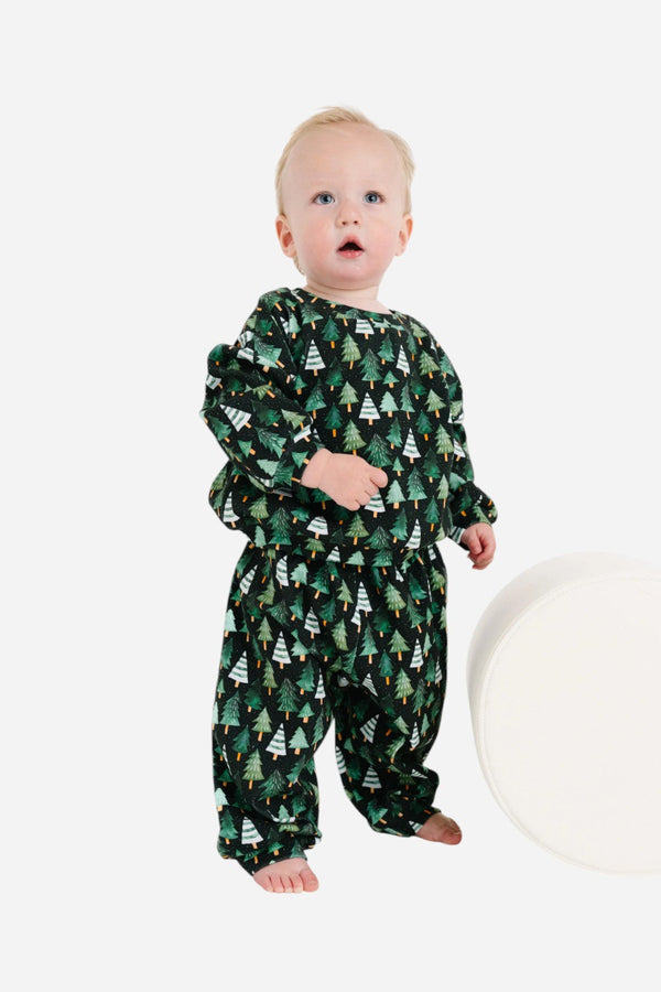 The Little One Shop Evergreen Sweatsuit