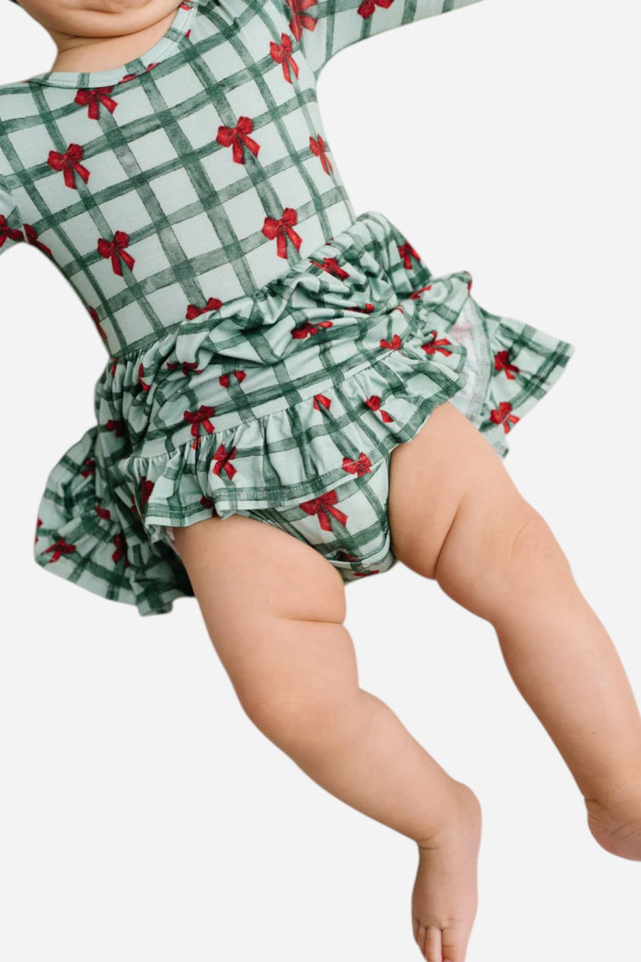 The Little One Shop Gift Wrapped Bodysuit Bamboo Dress – alternate