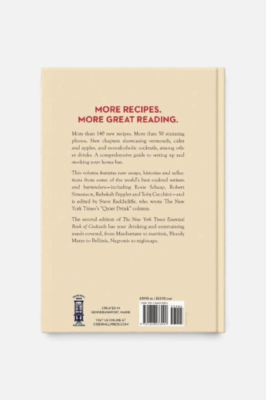 The New York Times Essential Book of Cocktails – alternate