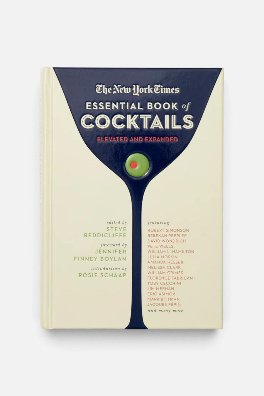 The New York Times Essential Book of Cocktails – front view
