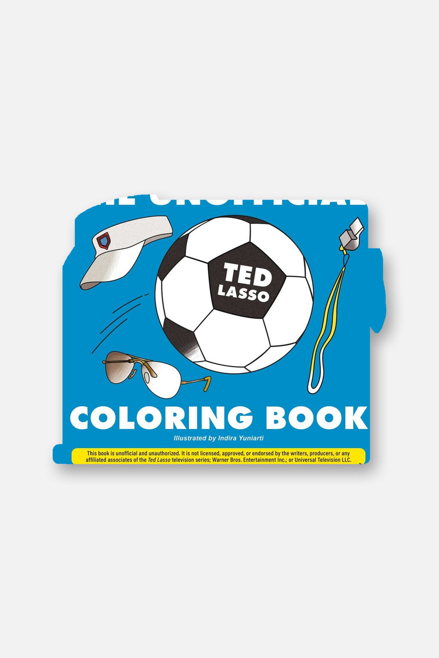The Unofficial Ted Lasso Coloring Book – front view