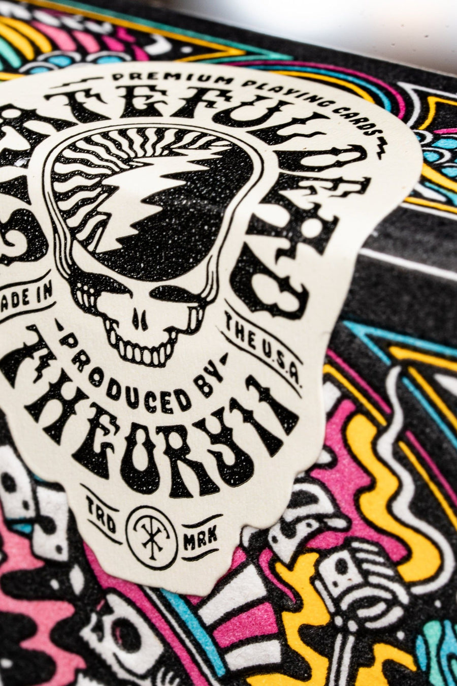 theory11 Grateful Dead Playing Cards – flat lay