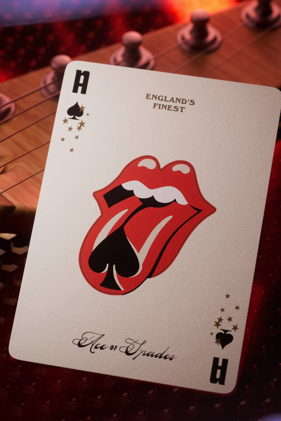 theory11 Rolling Stones Playing Cards – side view