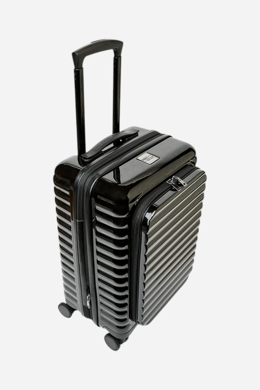 Think Royln Accomplice Suitcase in Black – side view