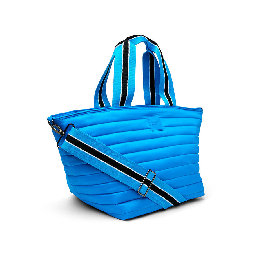 Think Royln Beach Bum Cooler Bag Maxi in Turquoise – back view