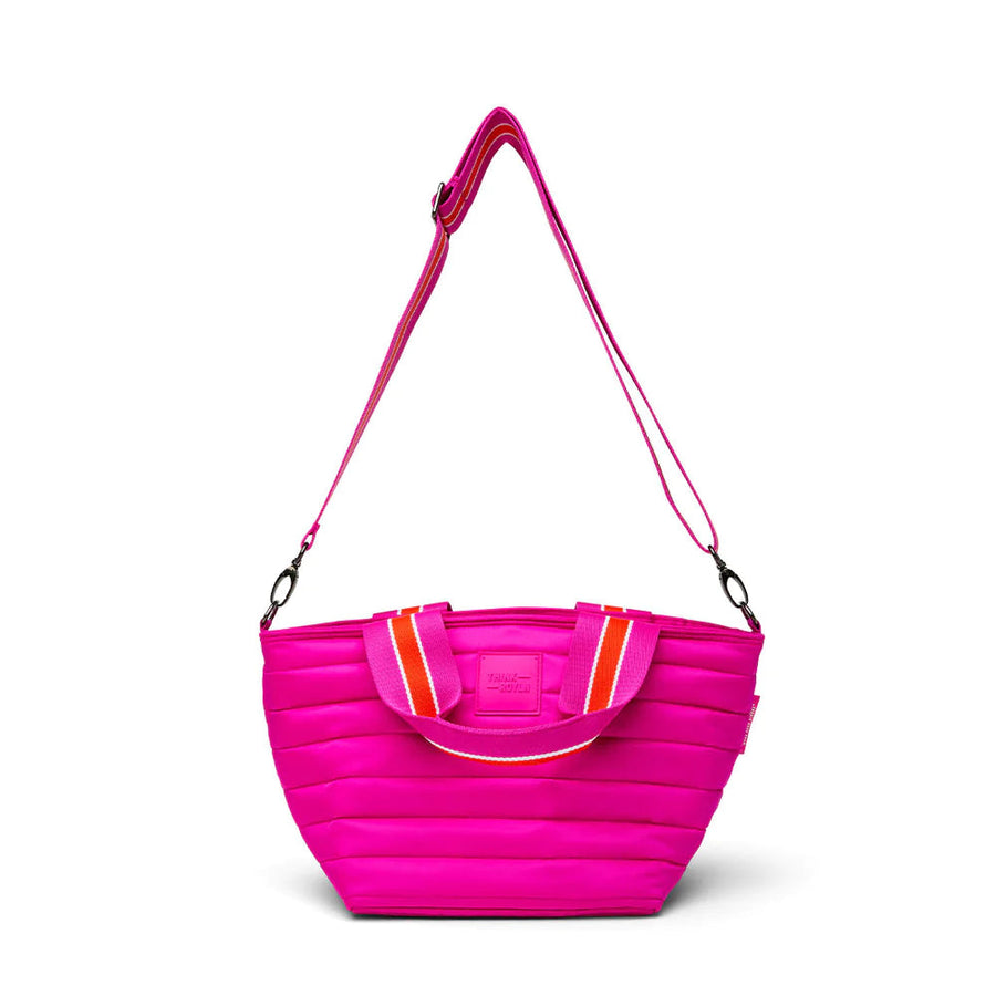 Think Royln Beach Bum Mini Cooler Bag in Fuchsia – detail