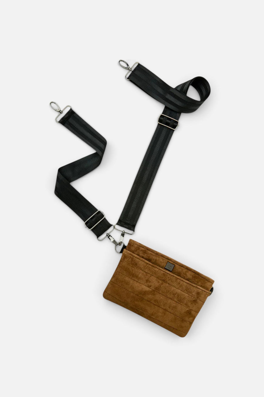 Think Royln Bum Bag 2.0 in Honey Luxe Suede – detail