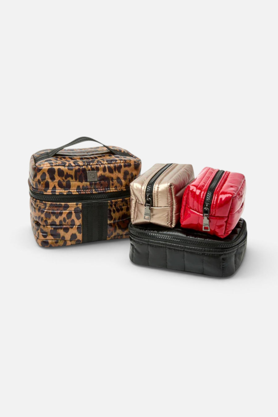 Think Royln Glamour Girl Kit in Leopard, Black, Cashmere, & Lipstick – side view