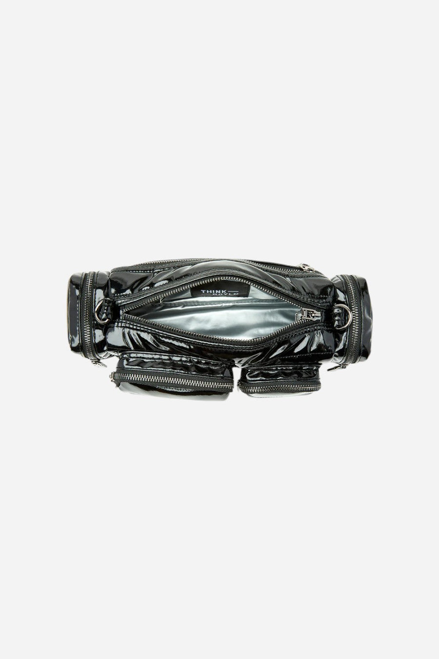 Think Royln Lady Cargo in Black Patent – alternate