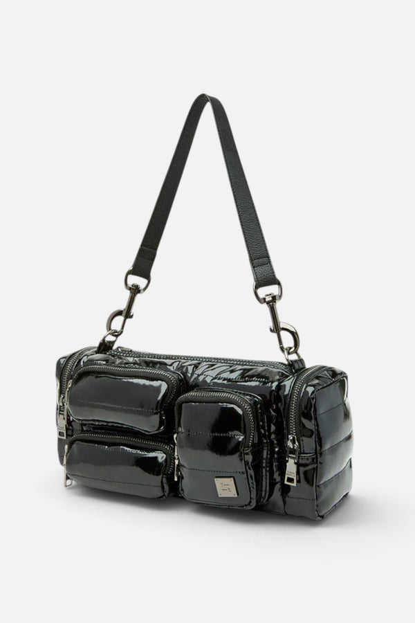 Think Royln Lady Cargo in Black Patent