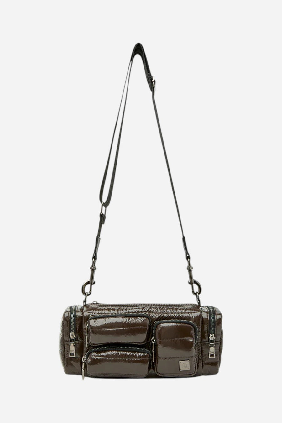 Think Royln Lady Cargo in Glossy Chocolate – side view