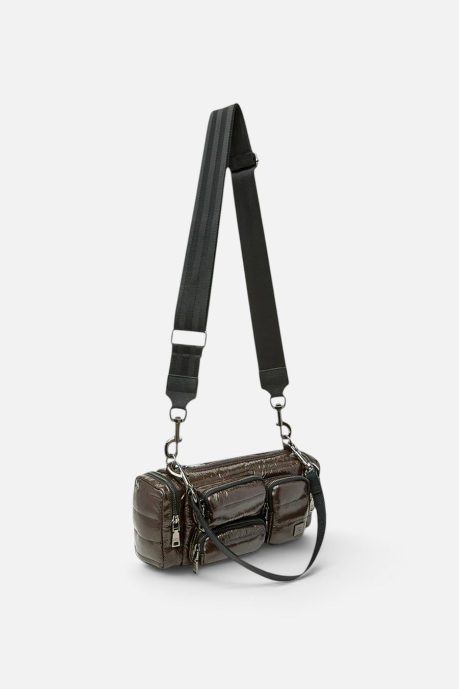 Think Royln Lady Cargo in Glossy Chocolate – side view