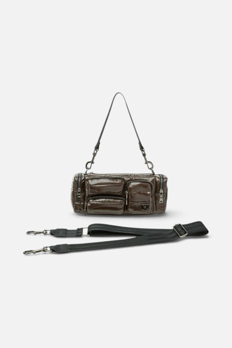 Think Royln Lady Cargo in Glossy Chocolate – side view