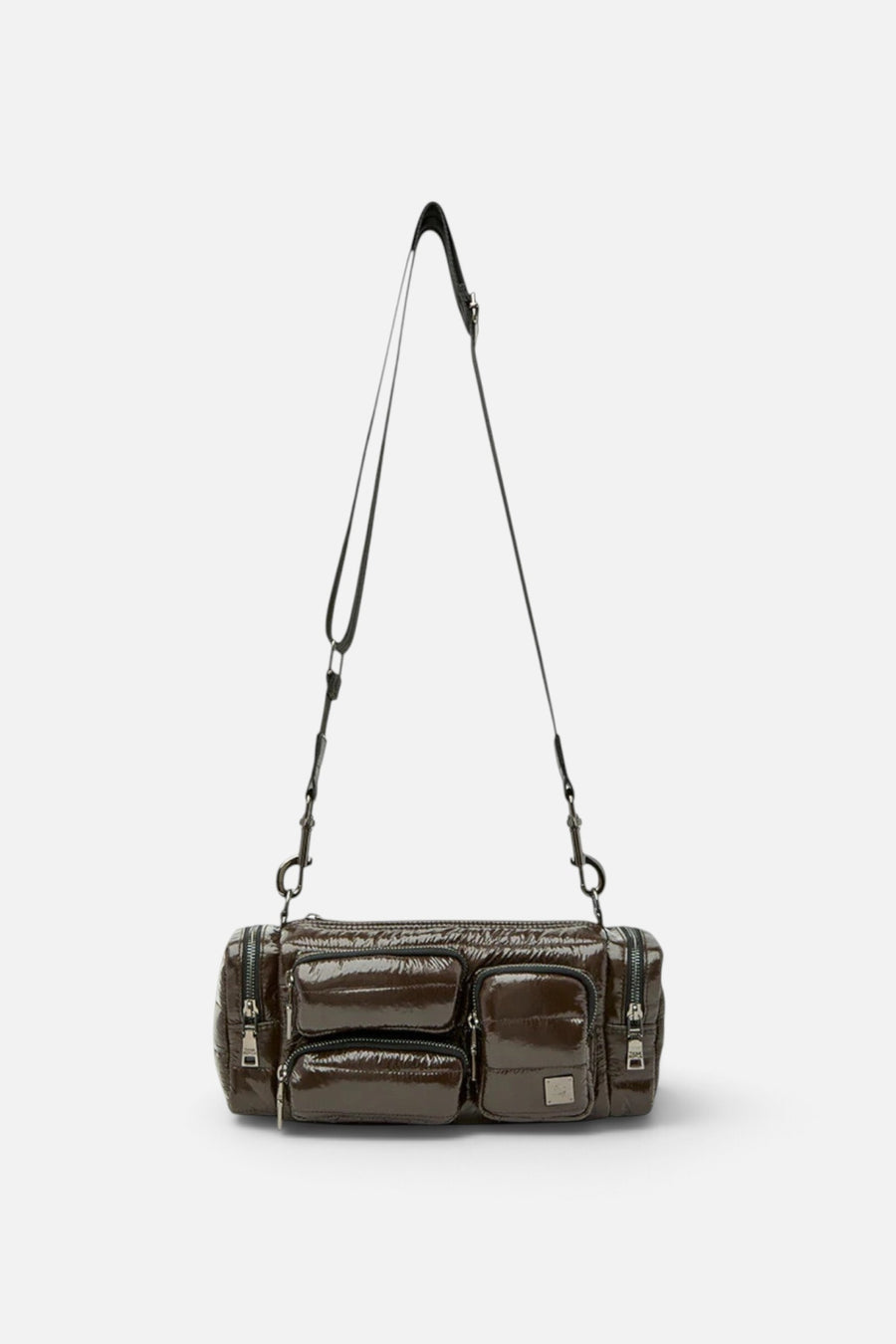 Think Royln Lady Cargo in Glossy Chocolate – side view