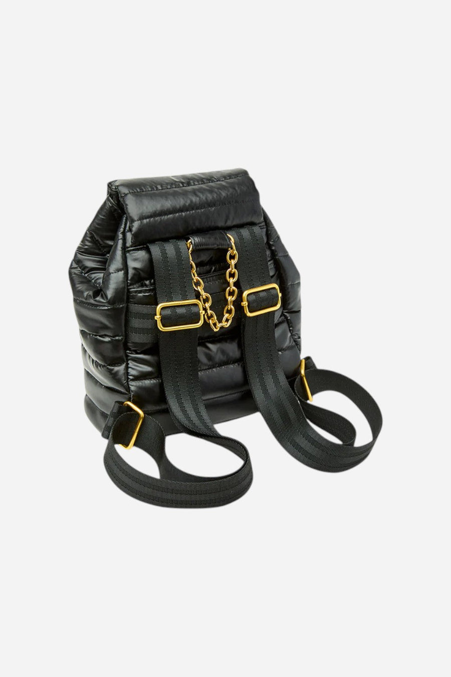 Think Royln Legend Backpack in Pearl Black – back view